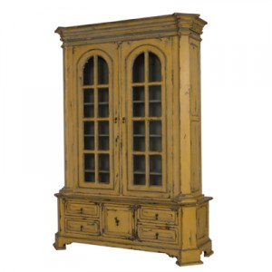 french country display cabinet