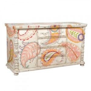 boho chic style chest