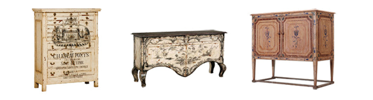 Artistic details make Impressionist furniture extraordinary.