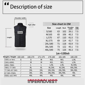 Lux Inferno Size Chart