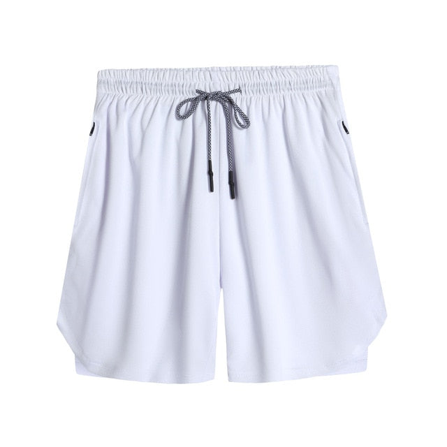 mens jogging shorts with zip pockets