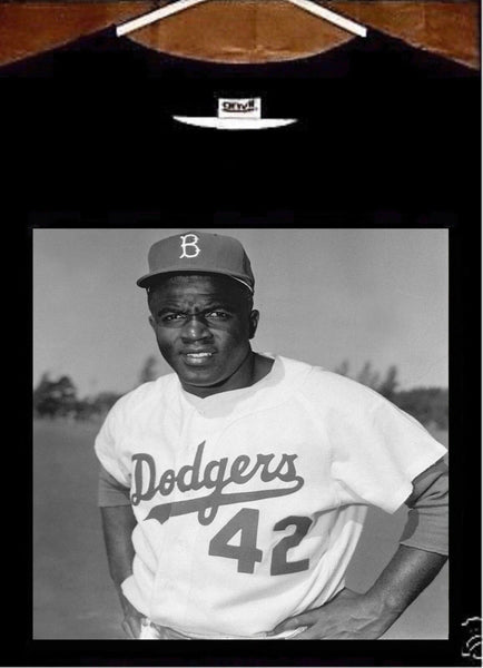 Jackie Robinson T shirt; Baseball Legend Jackie Robinson T-Shirt