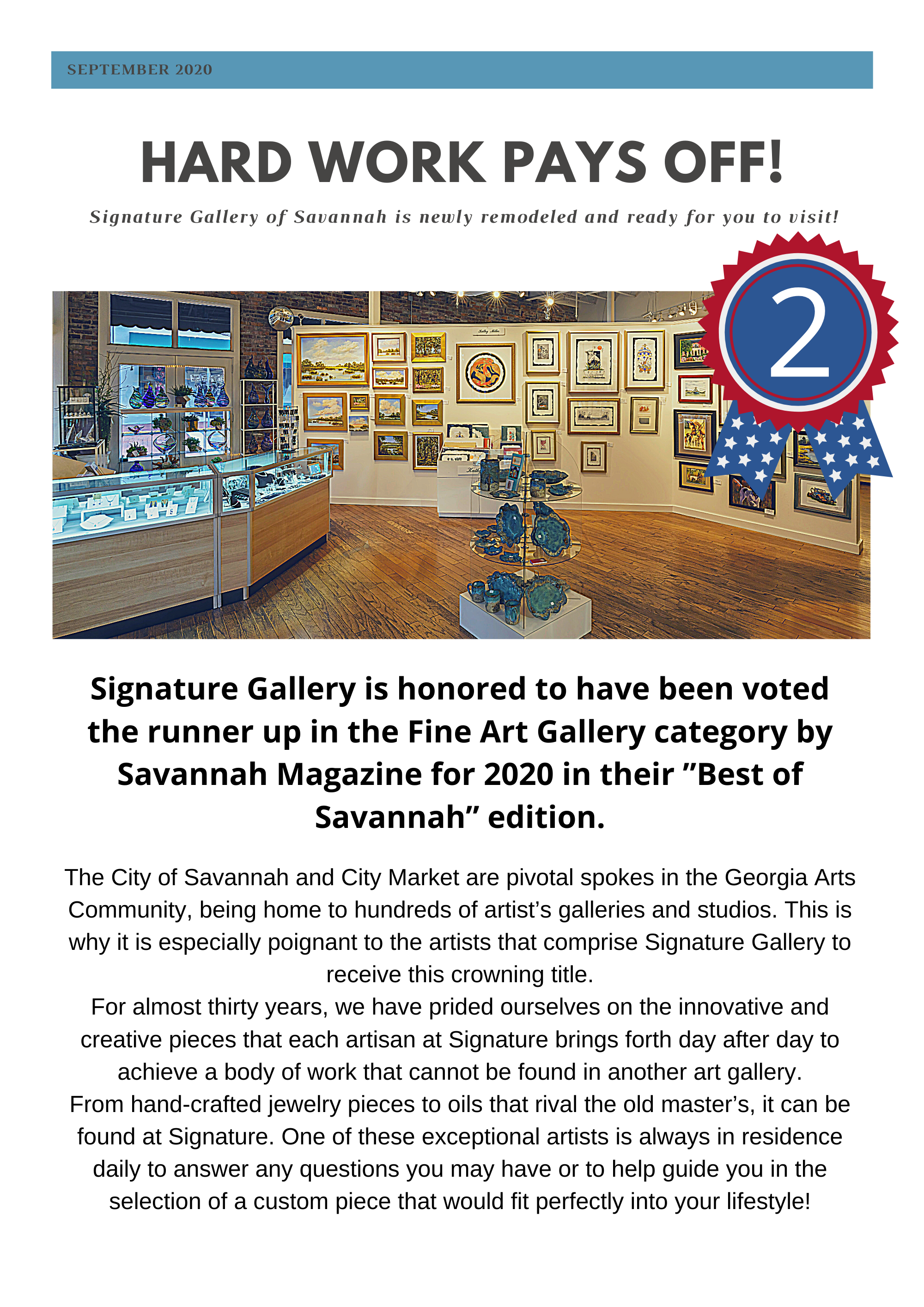 Signature Gallery Savannah