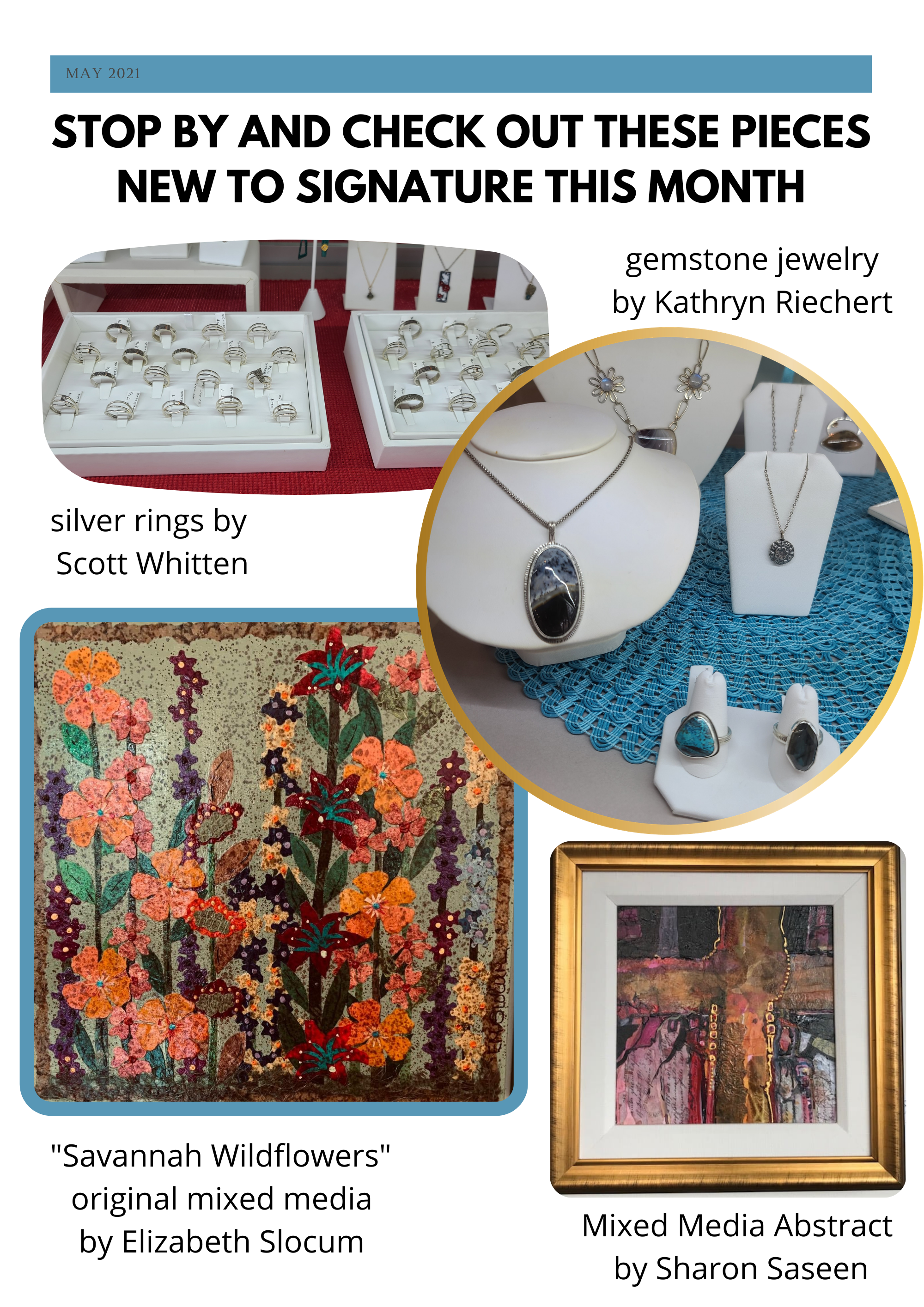 Signature Gallery of Savannah GA newsletter