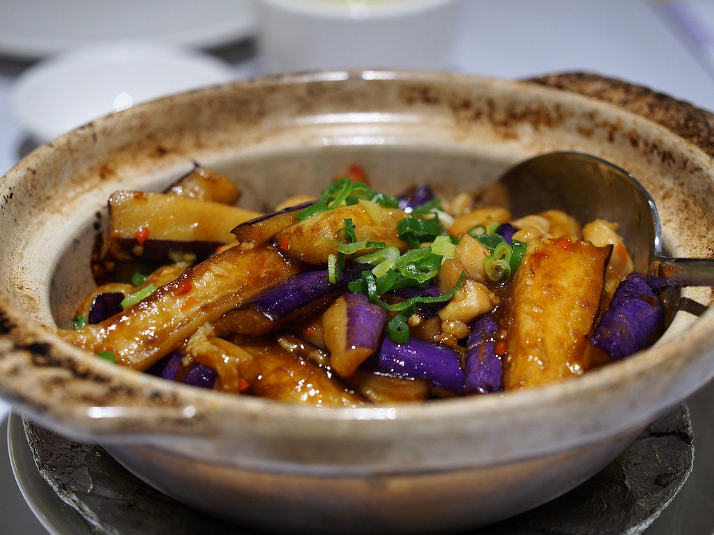  Aubergines à la sauce Yu'xiang