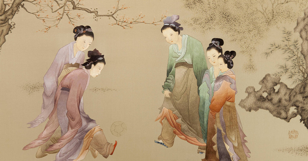 Broderie-chinoise-détaillé-femme