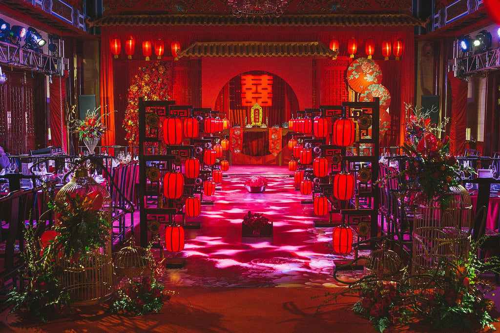 couleur rouge dominante mariage chinois