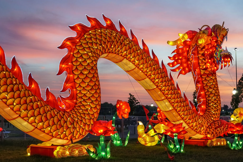 dragon en Chine