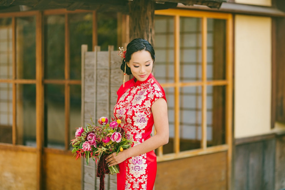 robe de marié chinoise