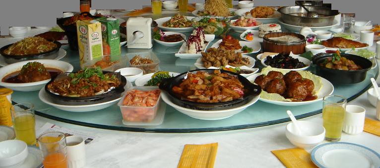 table de repas chinois