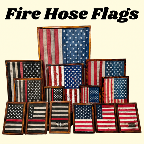 Fire Hose Flags
