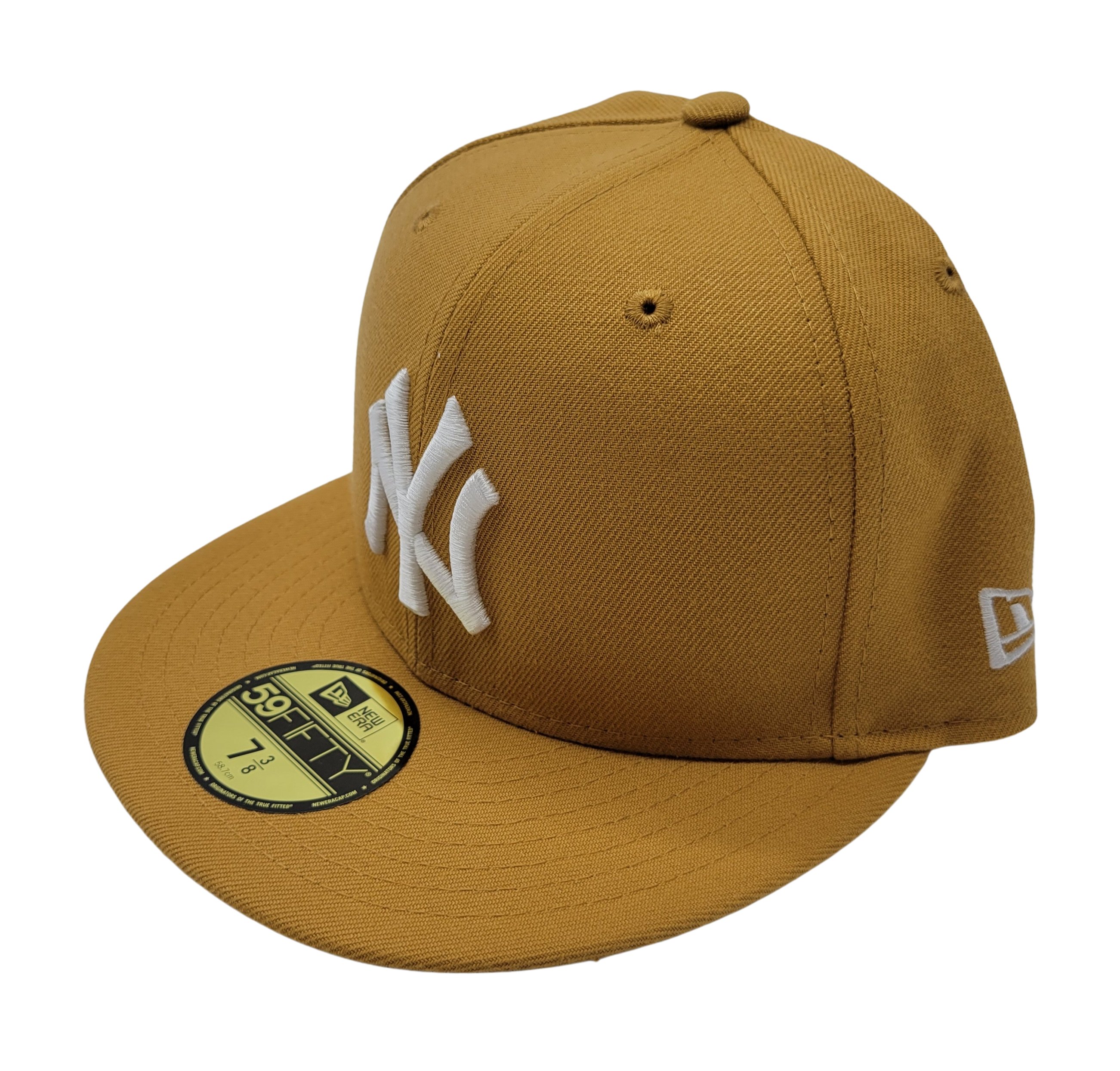 mustard new era cap