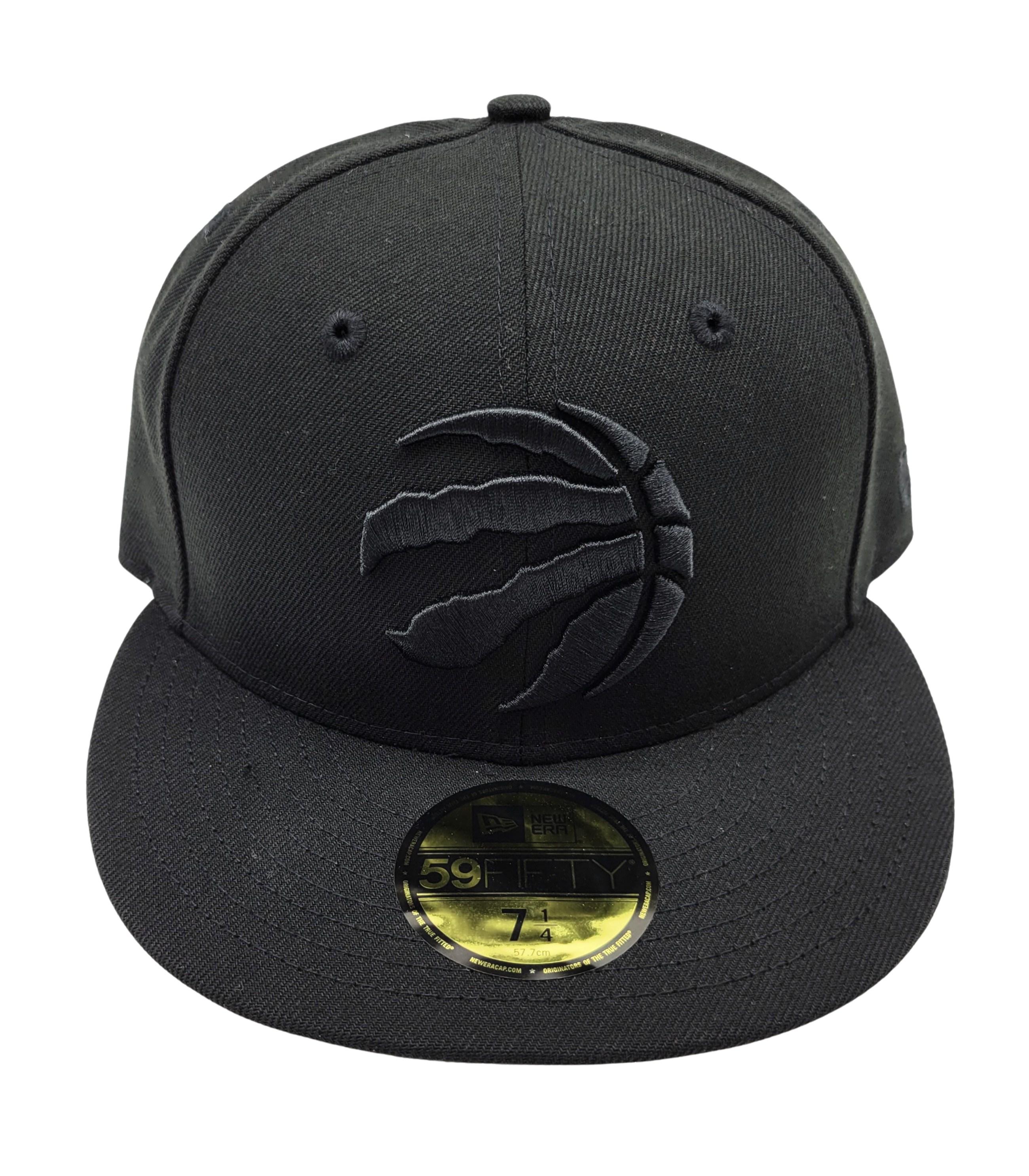 raptors all black hat