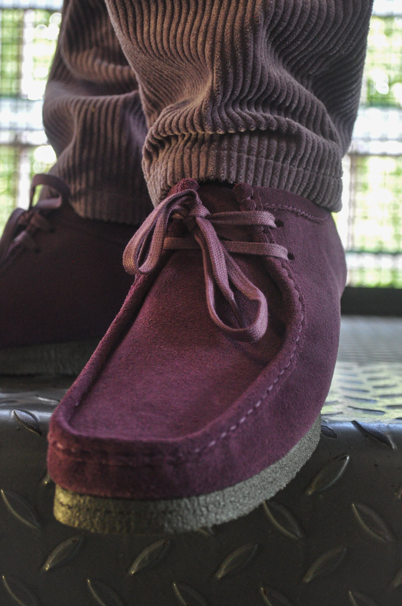 Clarks Wallabee "Purple" SneakerBAAS