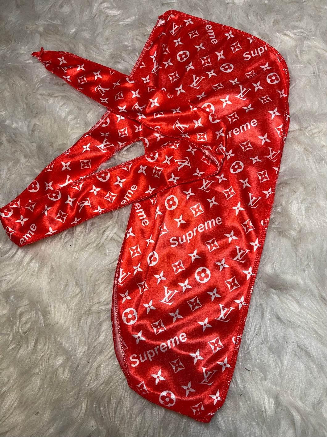 LV Red Durag – Extensions &