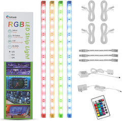 Set of 4 LED Light Bar Kit for Display Cabinet