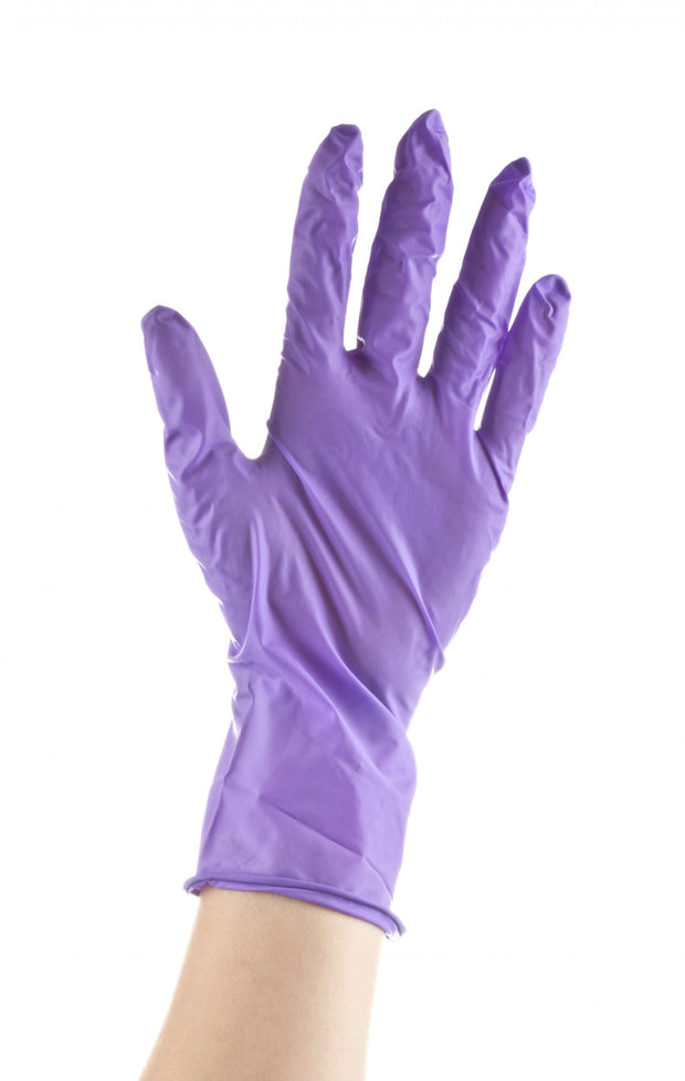 Nitrile Purple Gloves - Pack of 100