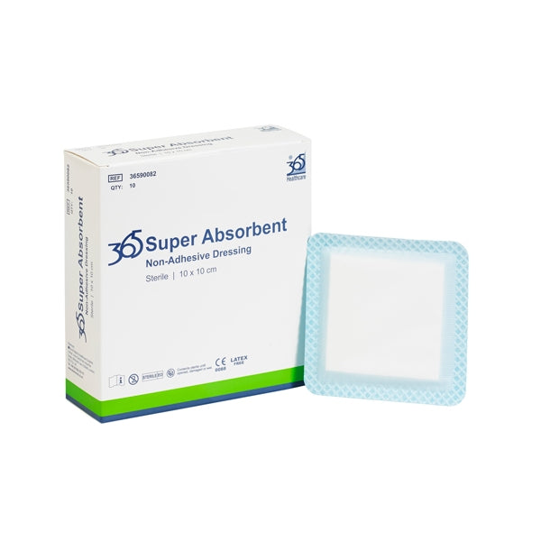 Absorbent Dressing Pad - Backed 10cm x 20cm