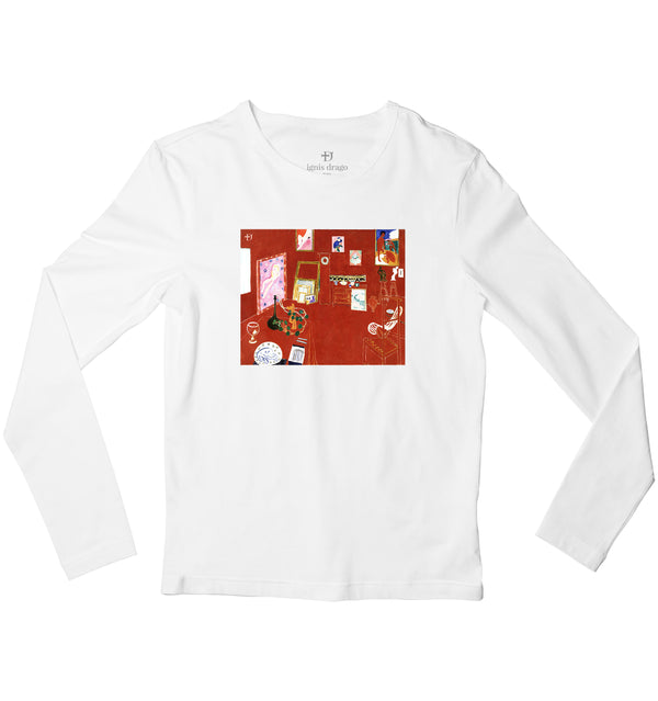 L'Atelier Rouge Art T-shirt - Henri Matisse - World's Best Graphic