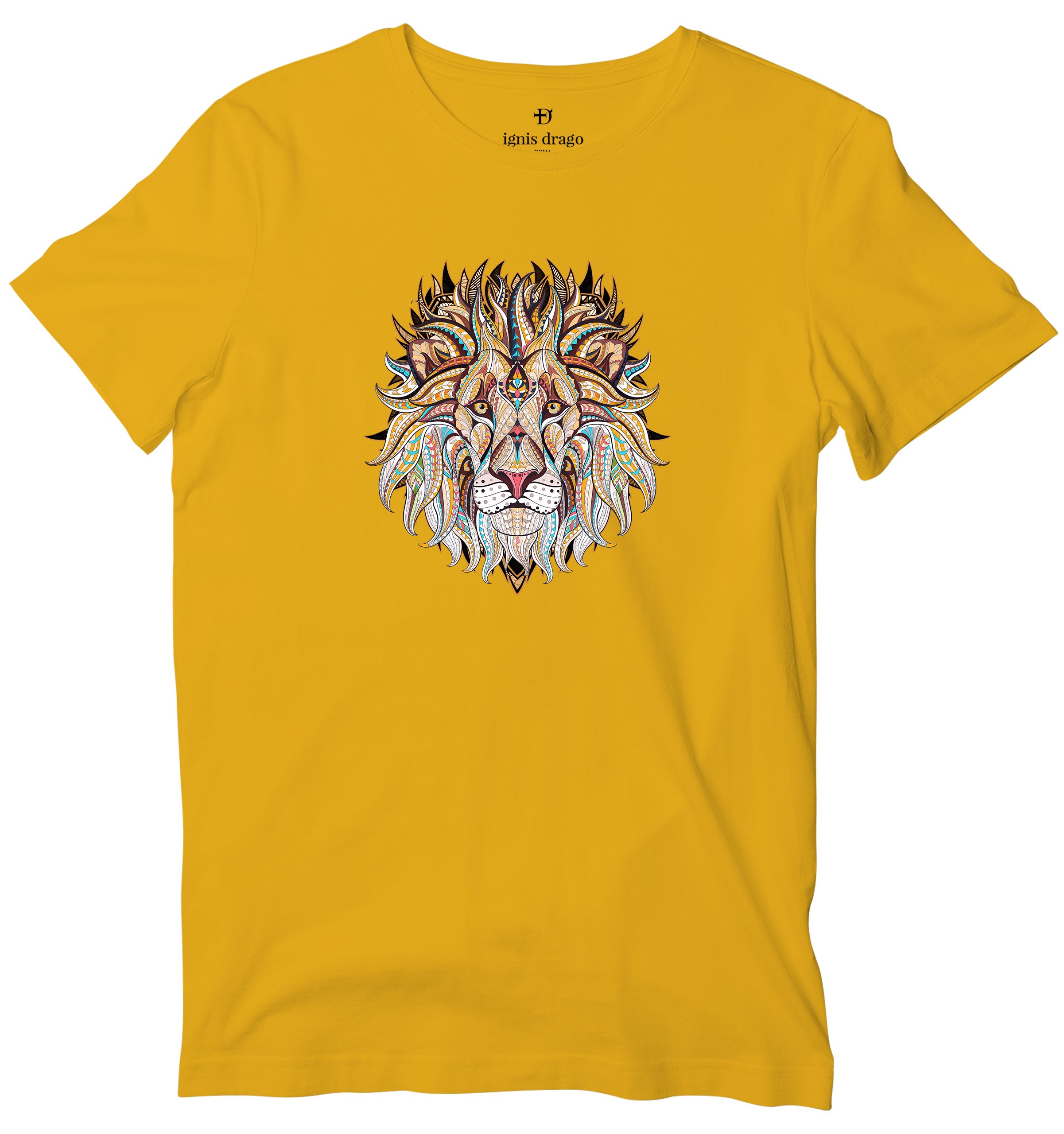 Lion Mantra T-shirt - World’s Best Graphic T-shirts – Ignis Drago India