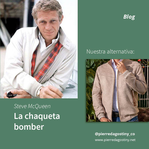 La chaqueta bomber compañera de Steve McQueen