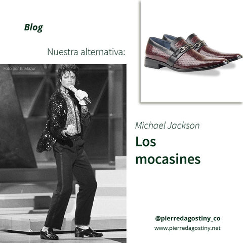 Michael Jackson trajo la moda del alto contraste con sus mocasines