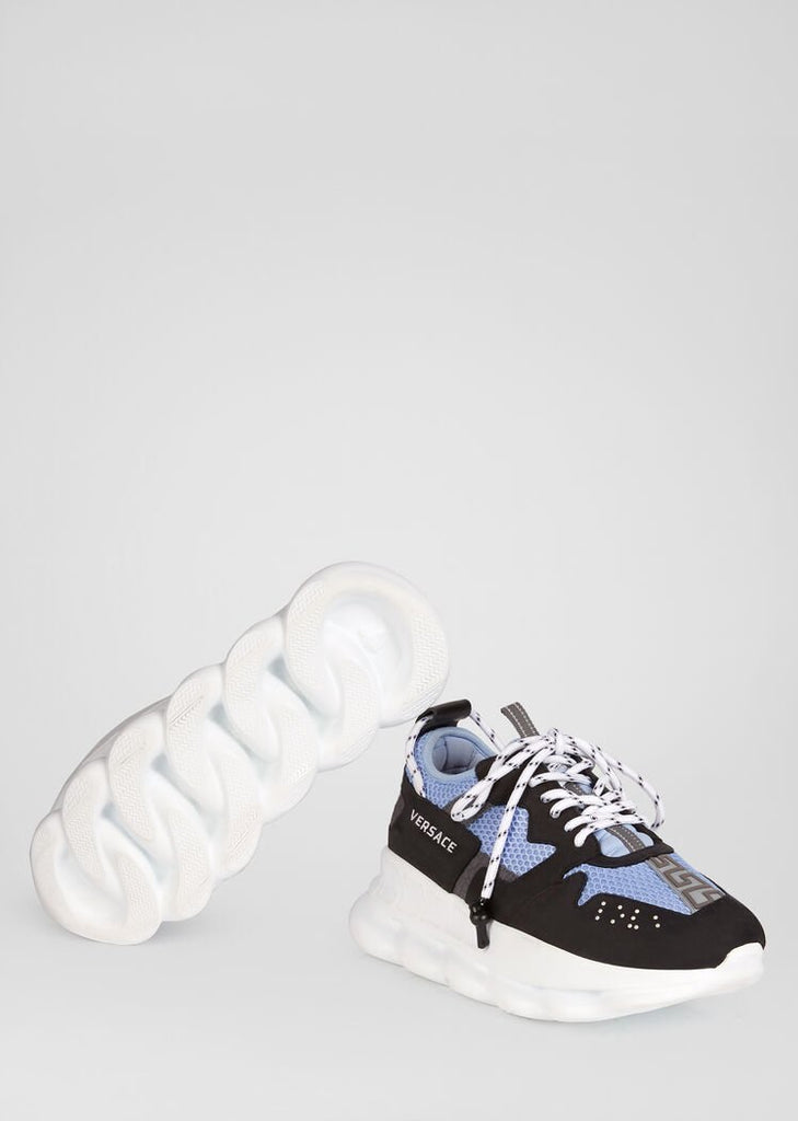 versace chain reaction blue and white