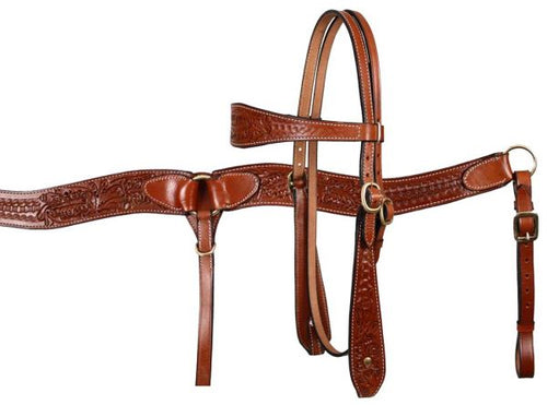 Klassy Cowgirl Re-purposed Louis Vuitton Headstall and Breast