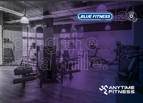 Anytime Fitness Blue fitness brochure