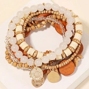 Assorted Beaded Bracelet Set - Threaded Blue Boutique 