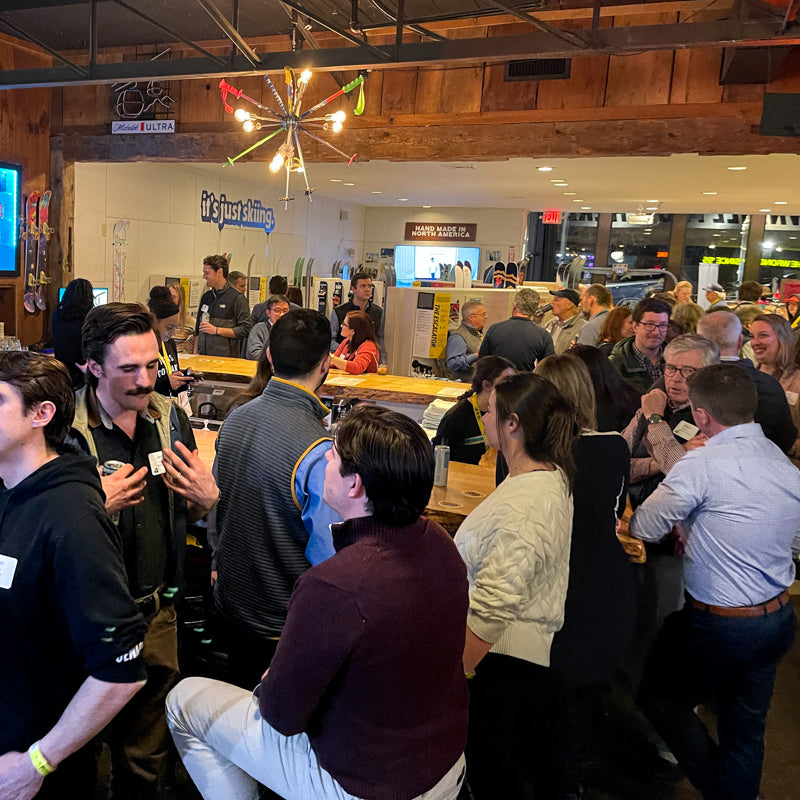 Burlington Business Association gathering at our bar