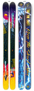 The Masterblaster "ICE LIGHTNING" Ski The East x J Collab Limited Edition Ski Graphic Image