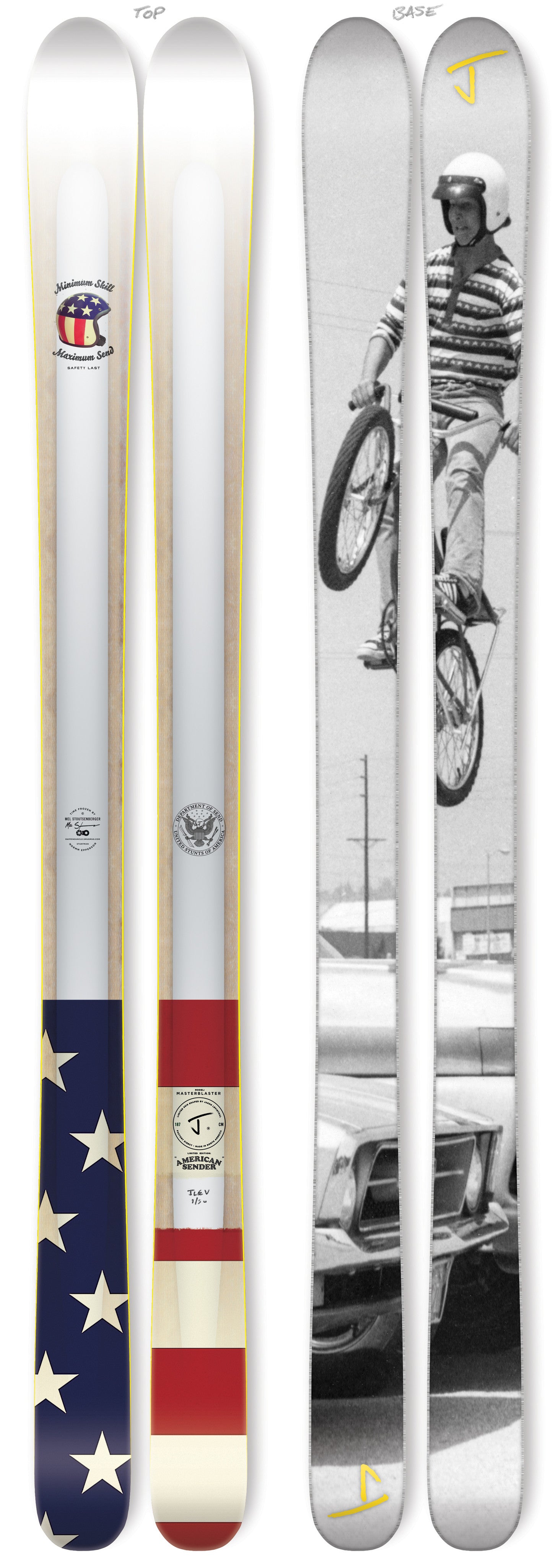 American Made Skis - Washington Capitals