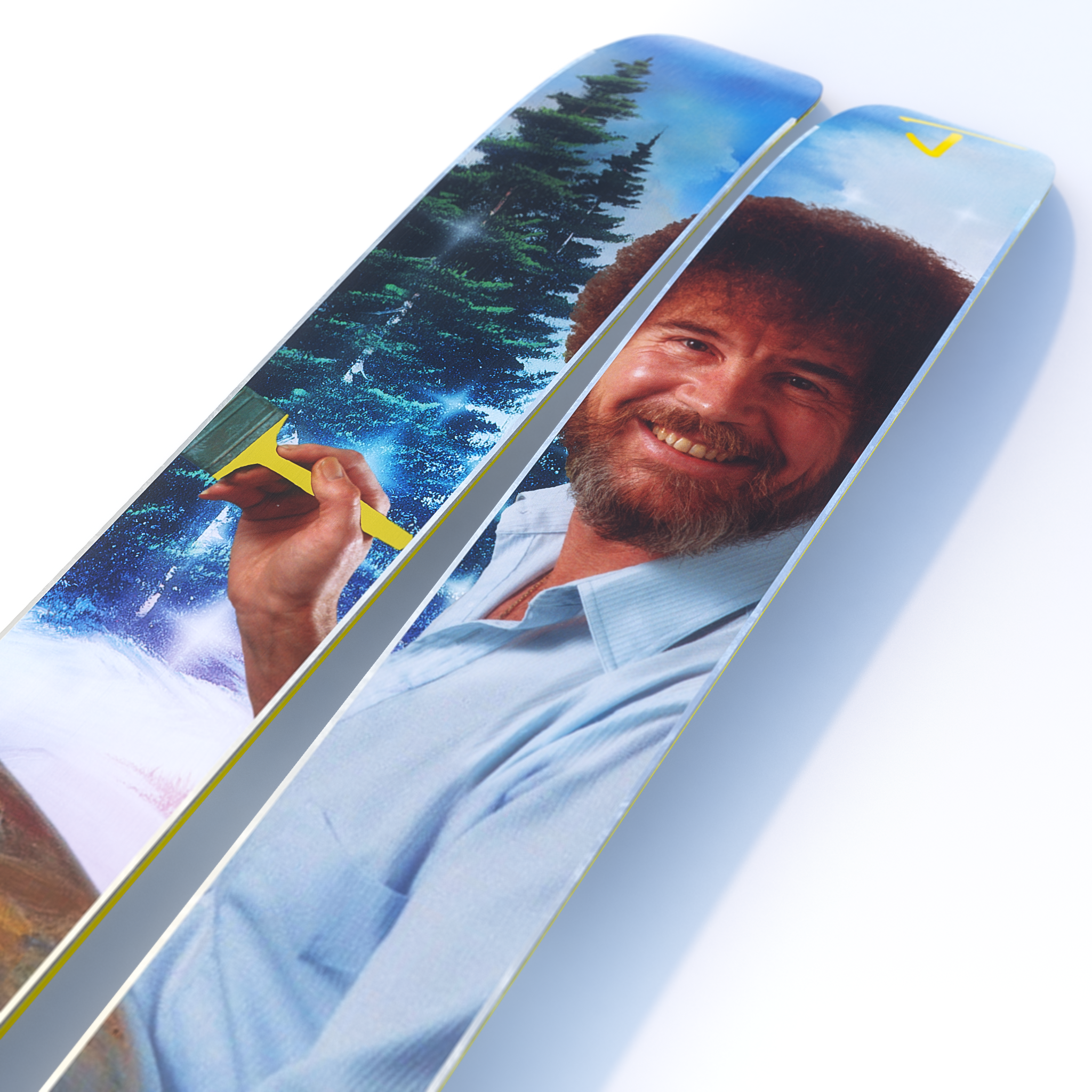 The Allplay THE JOY OF SKIING Bob Ross x J Collab Limited