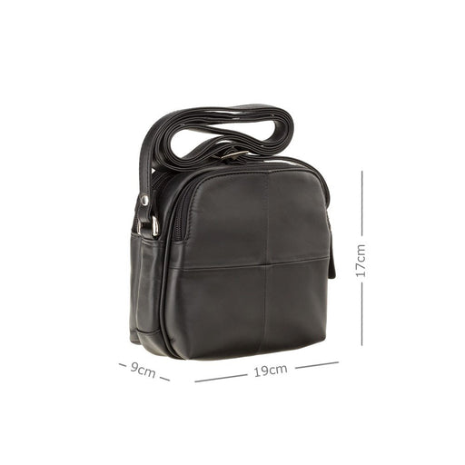 Clara - Zip Top Shoulder Bag — VISCONTI Leather