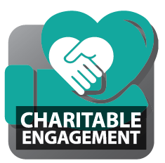 Charitable Engagement CSR Icon