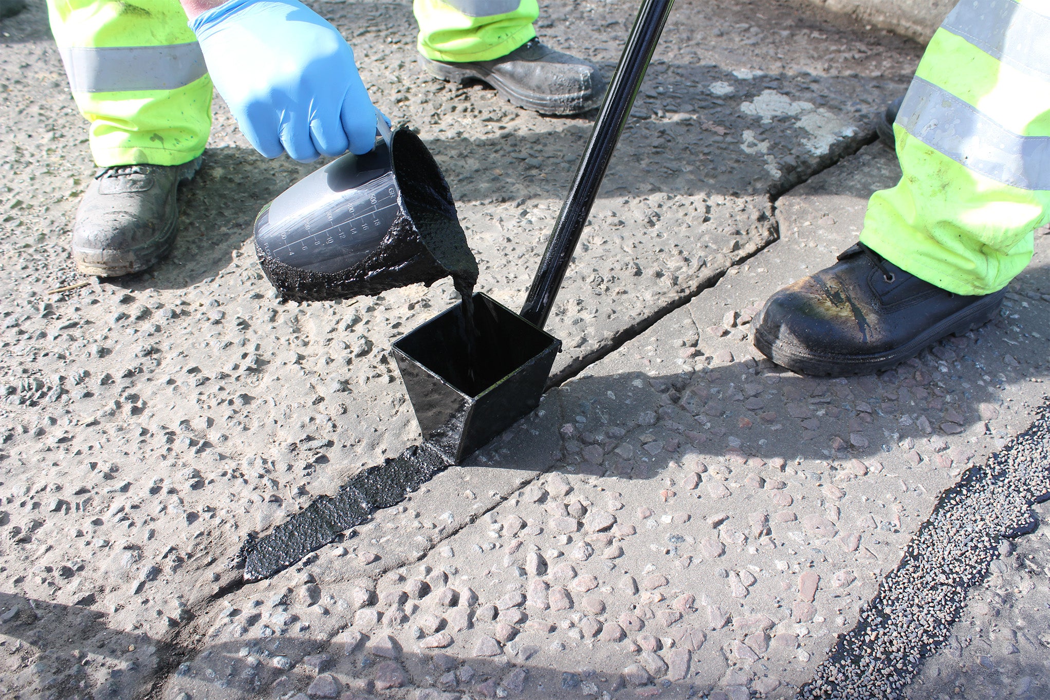 Crack Fill for Pothole Prevention