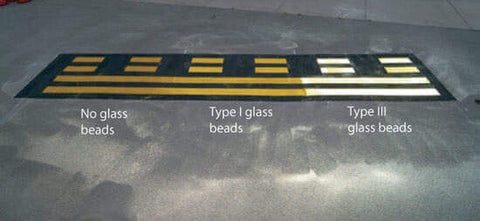 Glass Bead Reflectivity Types