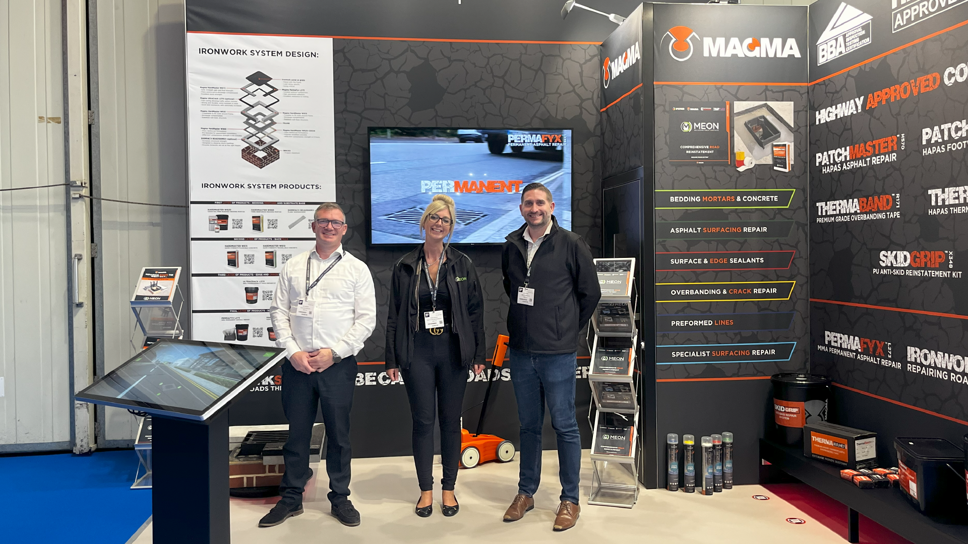 The Meon Team at Utility Week Live 2023