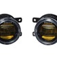 Elite Series Fog Lamps for 2015-2017 Ford Mustang Pair Yellow 3000K Diode Dynamics