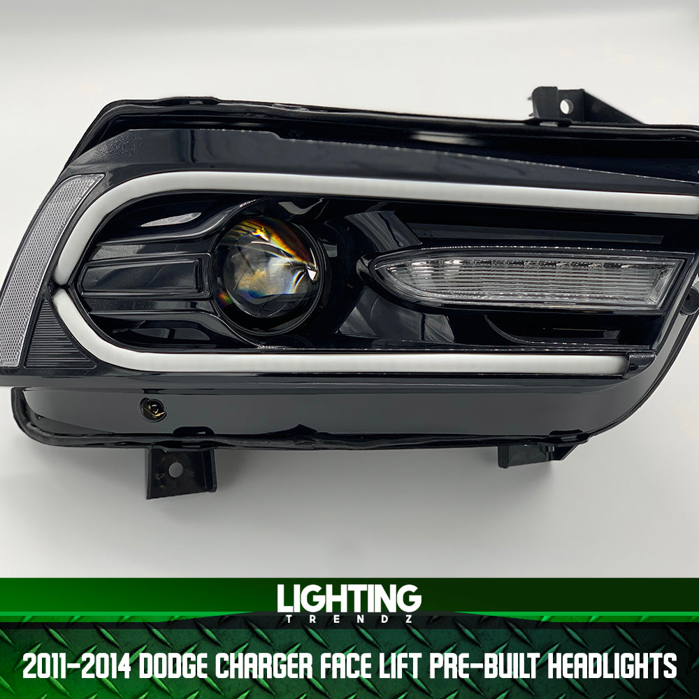 2011-2014 Dodge Charger Pre-Built Headlights