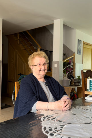 Paulette, doyenne d'Omni à 91 ans.