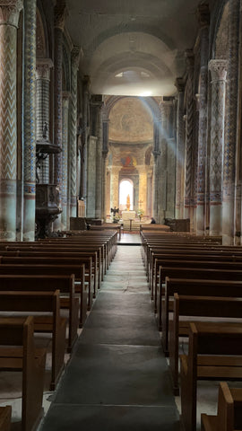 Intérieur de Notre-Dame La Grande à Poitiers