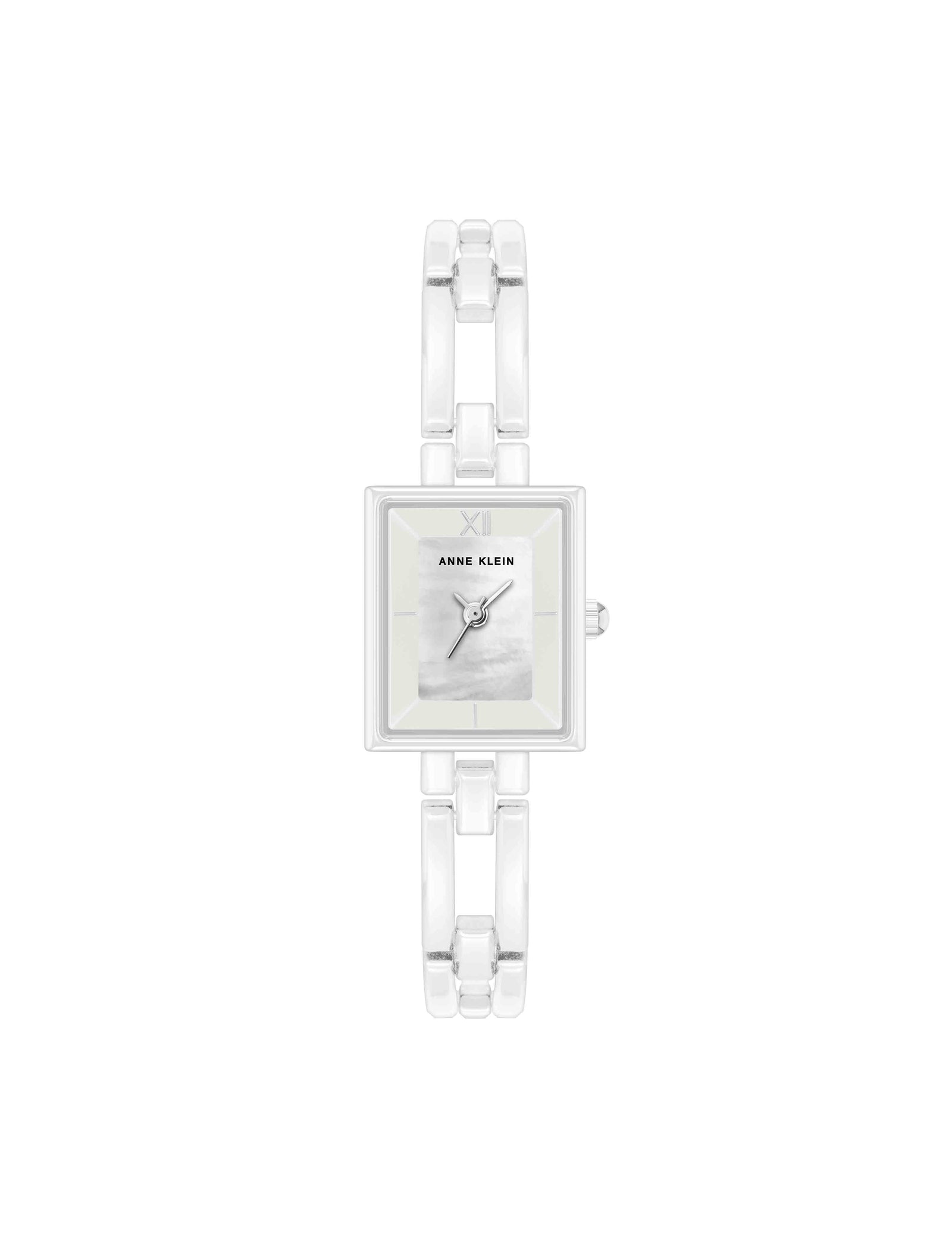 Anne Klein Ladies White Mother of Pearl Dial Gold Tone Bracelet Watch – ELI  ADAMS JEWELERS