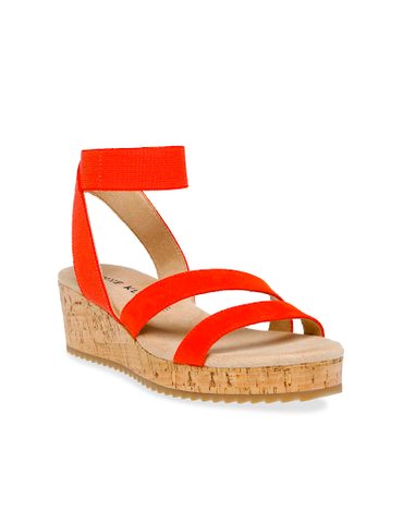 The orange Ayla Sandal 