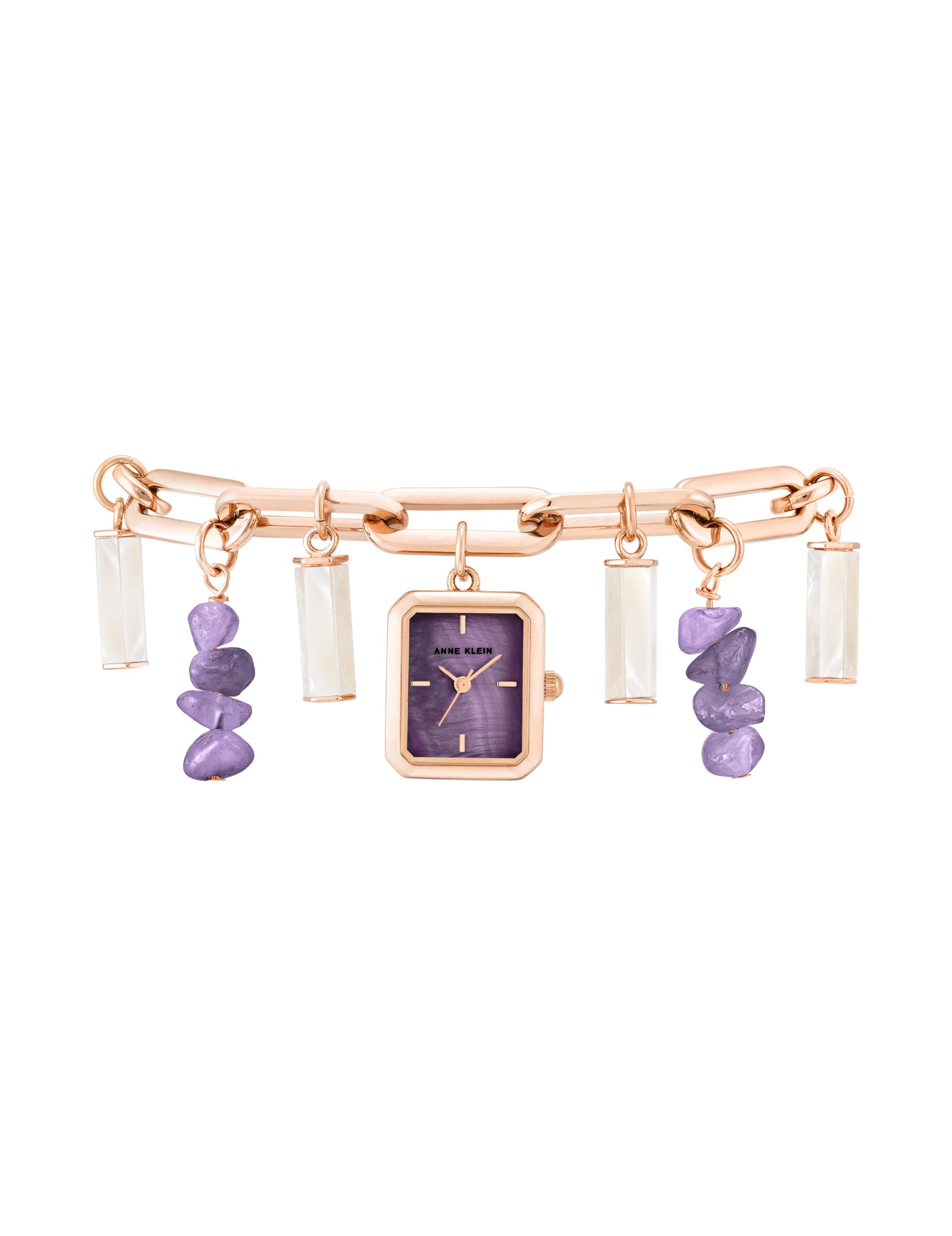 Anne Klein Bee Charm Pearl Toggle Bracelet | Dillard's
