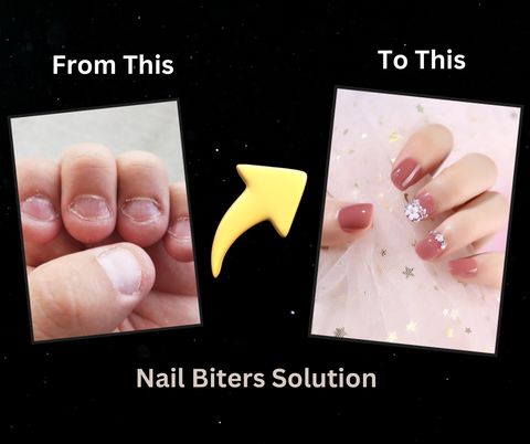 Solución para morder las uñas