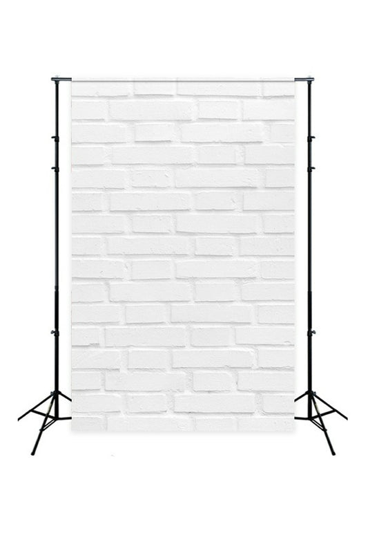 White Brick Wall Photography Backdrop for Studio LV-138 – Dbackdrop