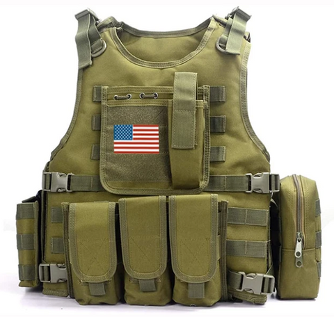 ARMY GREEN Modern Elite Tactical Vest - Best Tactical Vests 2021