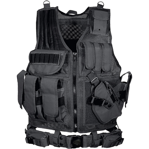 Black Law Enforcement Tactical Vest - Best Tactical Vests 2021
